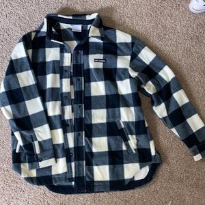 Black and white Columbia Jacket